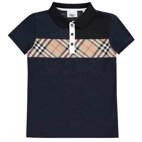 polo burberry junior